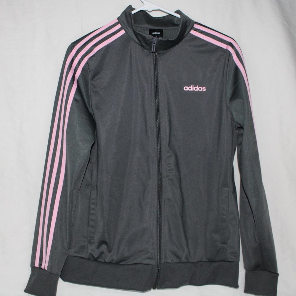 Adidas Gray and Pink jacket
